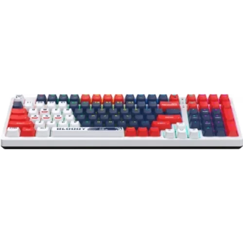 Клавиатура A4Tech Bloody S98 Sports Navy BLMS Plus механическая синий/белый USB for gamer LED (S98 S